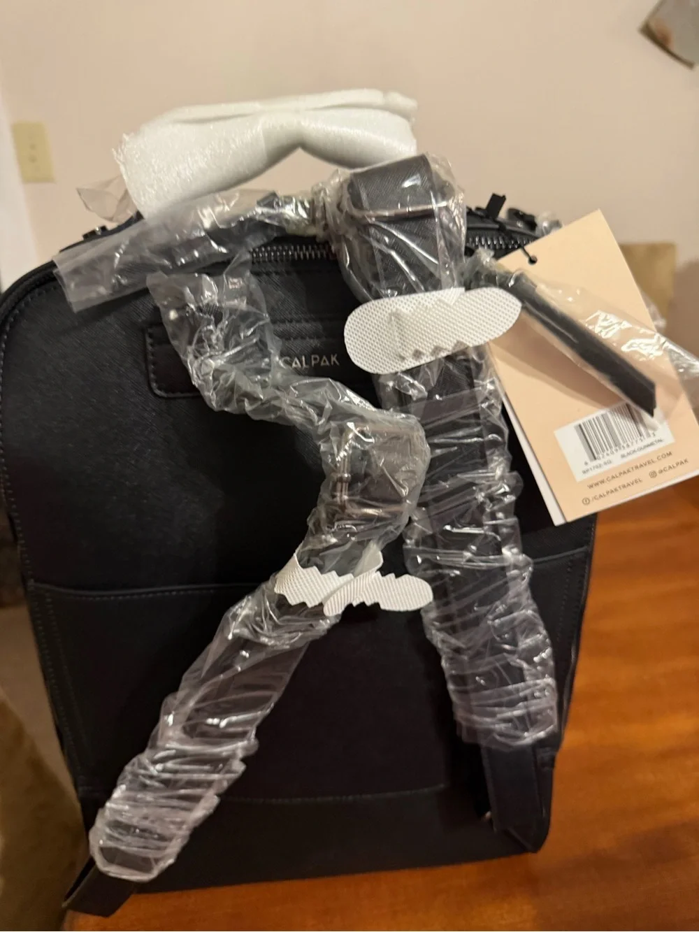 Kaya Laptop Backpack with Braided Trim